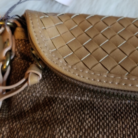 TEX by Max Azria Purse Fold Over Flap New Vtg - Picture 4 of 8